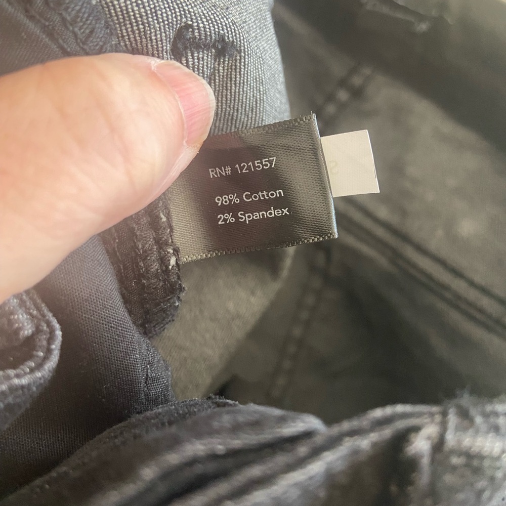 Boston Proper Mixed Pearl Black Denim Jeans - Picture 11 of 14